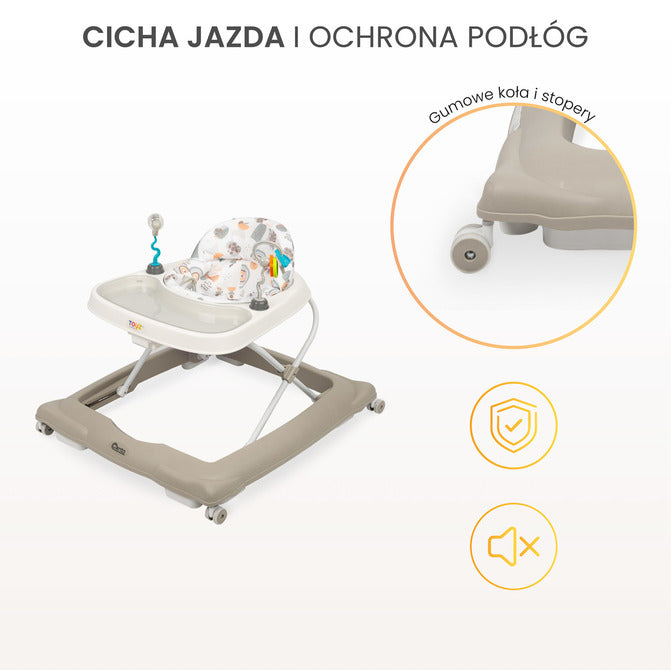 Baby Walker Canto Beige Caretero Toyz