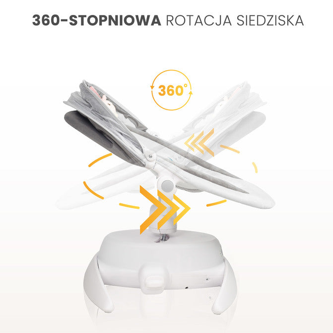 Електрически шезлонг Opti Grey Caretero
