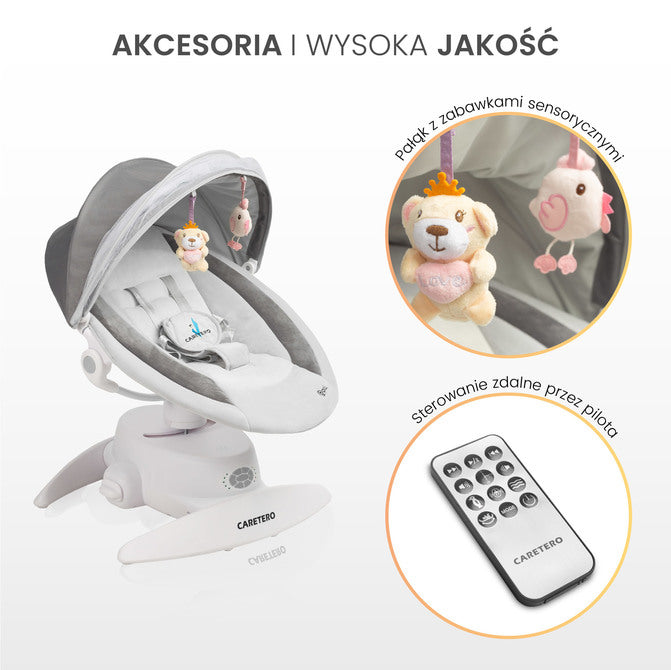 Електрически шезлонг Opti Grey Caretero