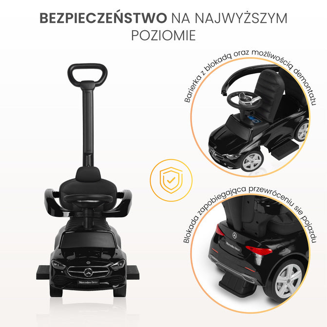 Mercedes C-Class Ride-On Black Caretero Toyz