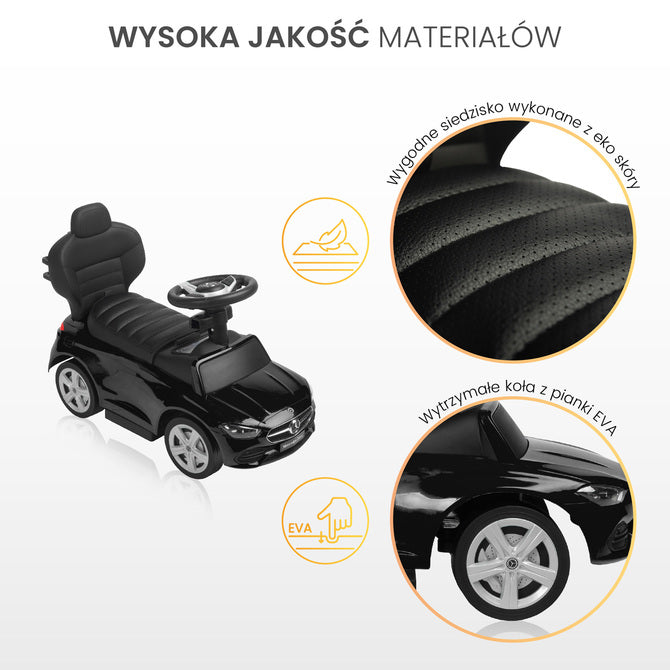 Mercedes C-Class Ride-On Black Caretero Toyz