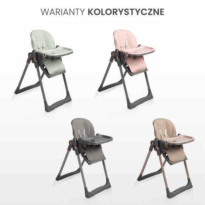 Highchair Vars Grey Caretero