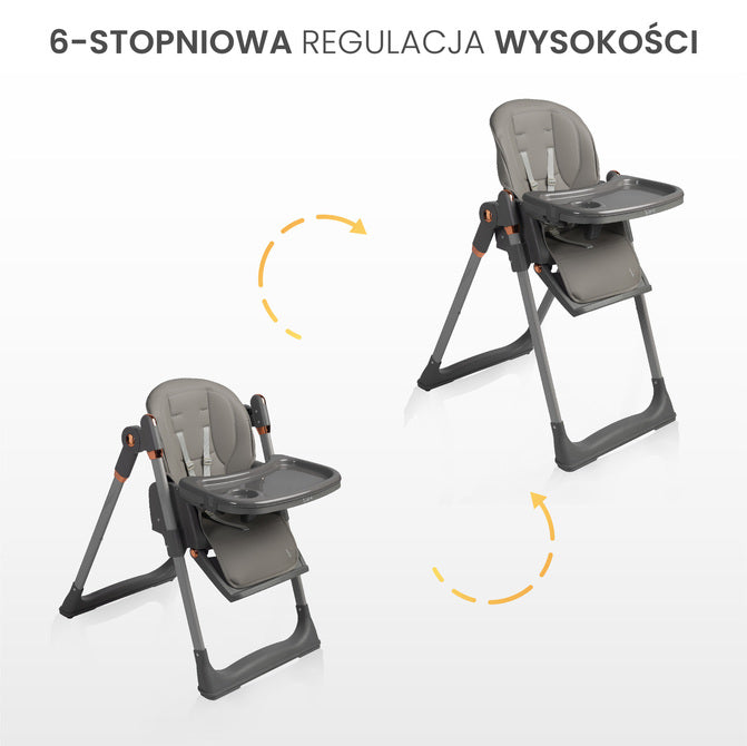 Highchair Vars Pink Caretero