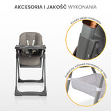 Highchair Vars Pink Caretero