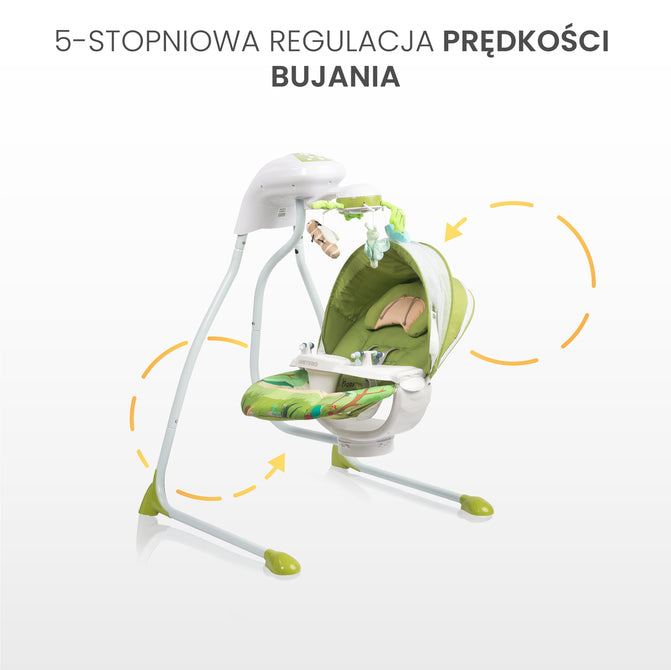 Електрически Шезлонг И Люлка Bugies Forest Caretero