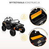 Inel auto Baterie Off-Road Negru Caretero Toyz