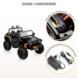 Inel auto Baterie Off-Road Negru Caretero Toyz