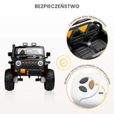 Inel auto Baterie Off-Road Negru Caretero Toyz