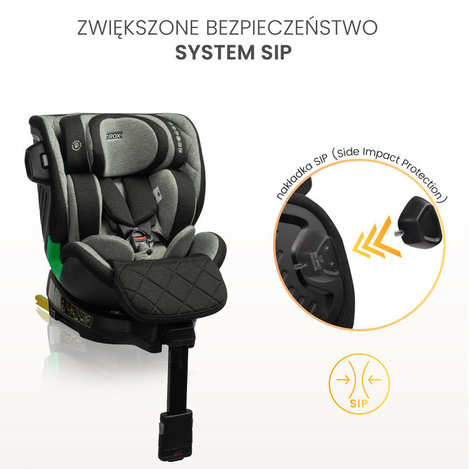 Столче За Кола Turox i-Size IsoFix 0-36Кг Beige Caretero