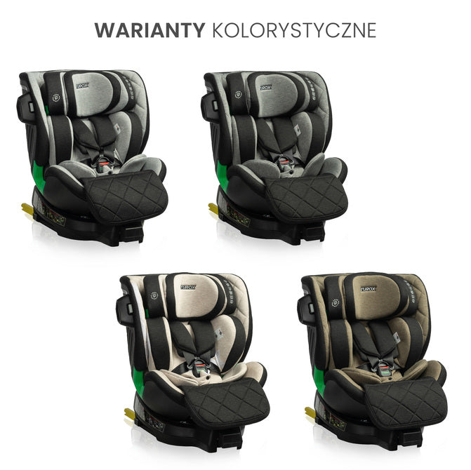 Столче За Кола Turox i-Size IsoFix 0-36Кг Graphite Caretero