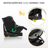 Столче За Кола Turox i-Size IsoFix 0-36Кг Khaki Caretero