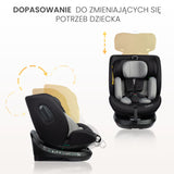 Столче За Кола Bosco I-Size Black (40-150cm) Caretero