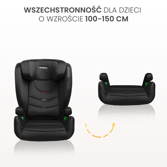 Scaun auto Nimbus i-Size IsoFix 15-36kg Negru Caretero