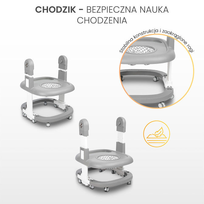 Столче За Хранене Sitron Сиво Caretero