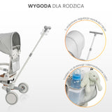 Триколка и баланиращо колело 2в1 Faro Pink Caretero Toyz