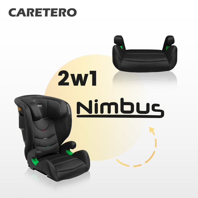 Scaun auto Nimbus i-Size IsoFix 15-36kg Negru Caretero