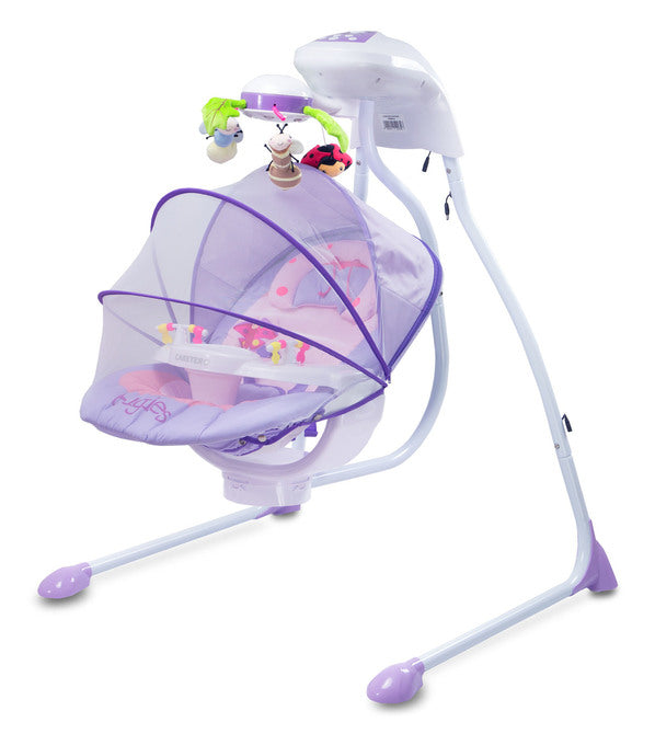Електрически Шезлонг И Люлка Bugies Purple Caretero