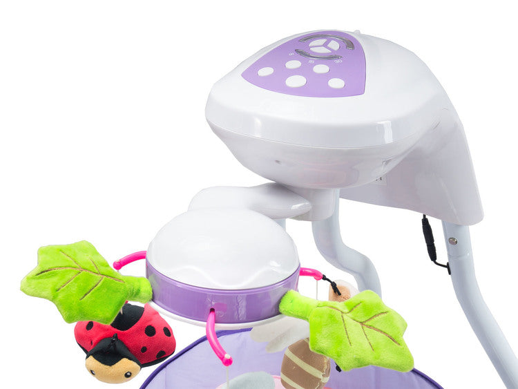 Sezlong electric și leagăn Bugies Purple Caretero