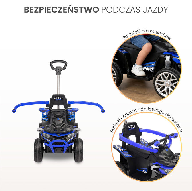 Играчка За Яздене Atv Movix Синя Caretero Toyz