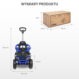 Играчка За Яздене Atv Movix Синя Caretero Toyz