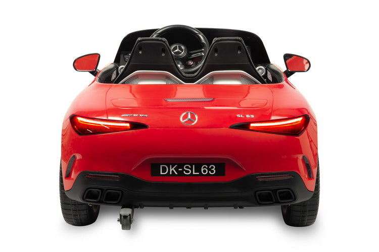 Акумулатонрна кола Mercedes SL63 червен Caretero