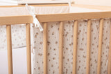 Обиколник за бебешко легло Rose Beige 180х30 Sensillo