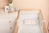 Обиколник за бебешко легло Rose Beige 180х30 Sensillo