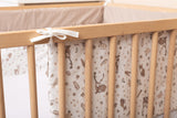 Обиколник за бебешко легло Forest Beige 180х30 Sensillo