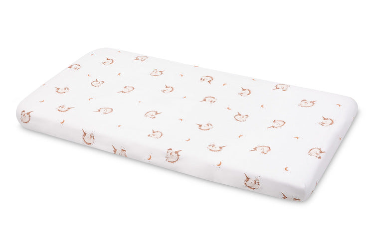 Чаршаф с ластик Unicorn памучен 60X120 Sensillo