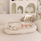 Бебешко гнездо Cotton Forest Beige 80X45 Sensillo