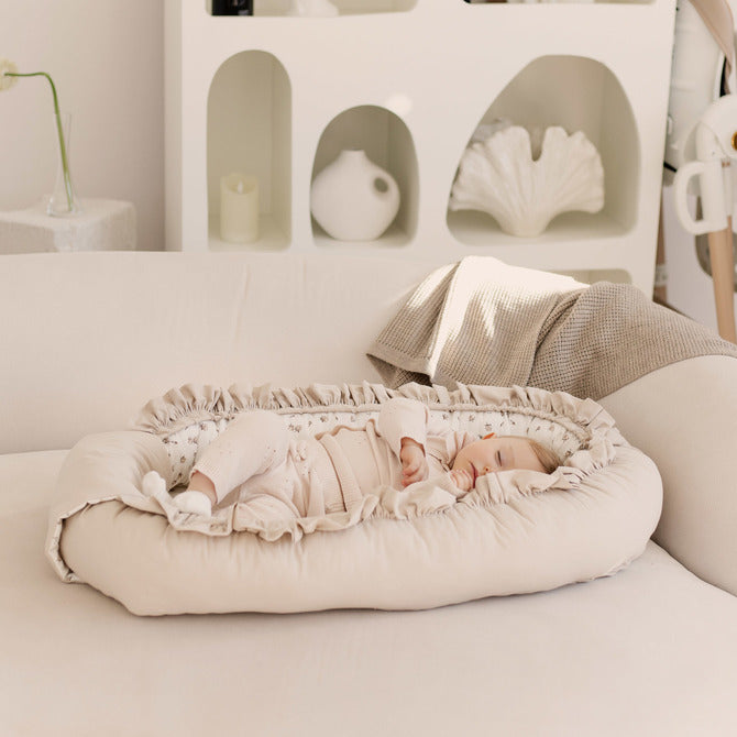Бебешко гнездо Cotton Forest Beige 80X45 Sensillo