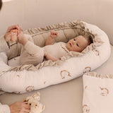 Бебешко гнездо Cotton Unicorn Beige 80X45 Sensillo
