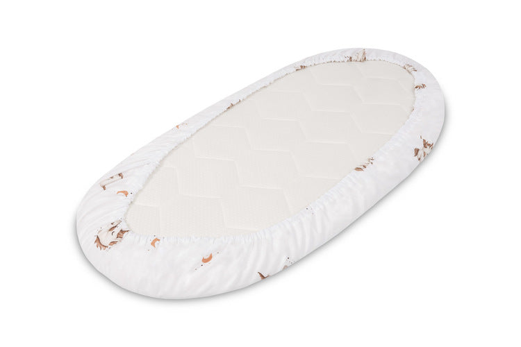 Чаршаф за количка Cotton Unicorn Beige 35X75 Sensillo