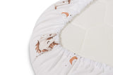 Чаршаф за количка Cotton Unicorn Beige 35X75 Sensillo