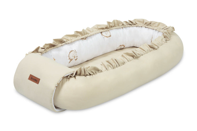 Бебешко гнездо Cotton Unicorn Beige 80X45 Sensillo