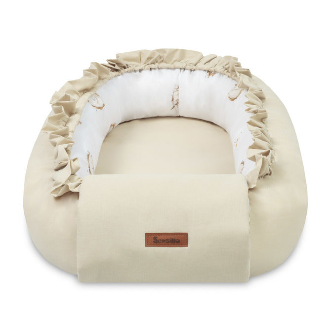 Бебешко гнездо Cotton Unicorn Beige 80X45 Sensillo