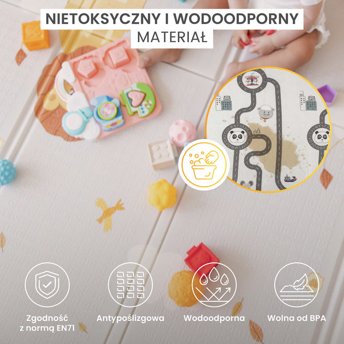 Многофункционална Постелка Град 200X150 Toyz