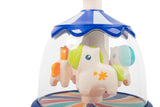 Интерактивна Въртележка С Фигурки Тип Пумпал Сини Понита 6+ Toyz