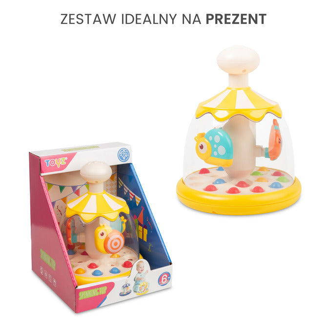Интерактивна Въртележка С Фигурки Тип Пумпал Сини Понита 6+ Toyz