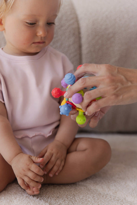 Образователна Играчка - 2В1 Дрънкалка И Гризалка 0+ Toyz