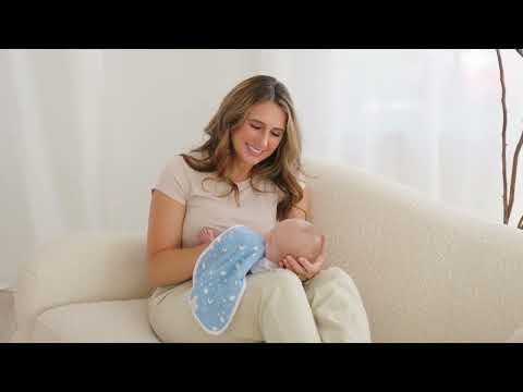 Organic Cotton Burp Cloths 5 Pcs Nordic Keababies