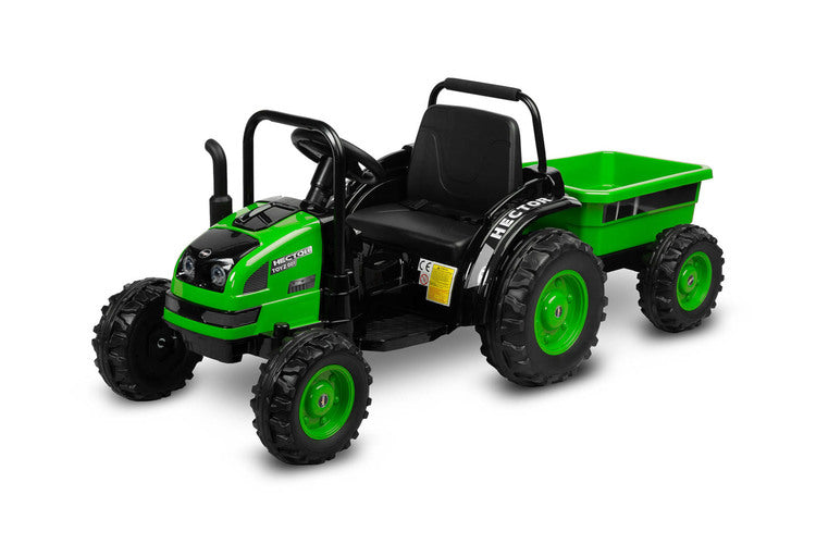 Tractor alimentat cu baterii Hector Green Caretero Toyz