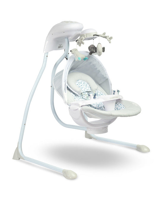 Leagăn electric de până la 12 kg Grey Caretero