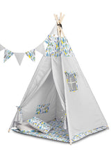 Палатка Tipi С Цветни Пера Caretero Toyz