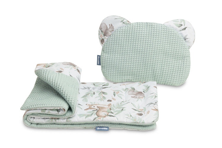 Deers Mint Sensillo Stroller Set