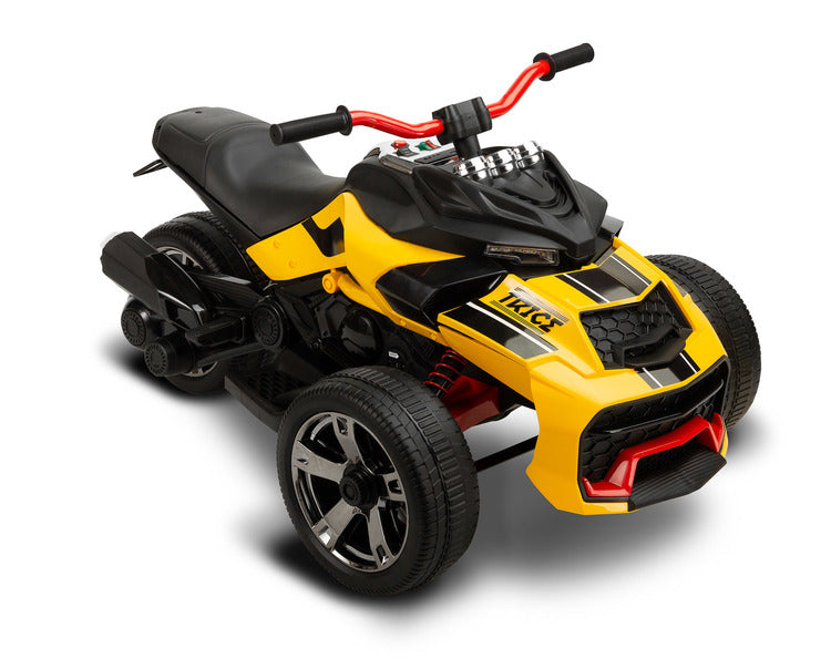 Vehicul alimentat cu baterii Trice Yellow Caretero Toyz