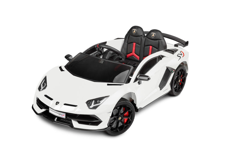Mașină cu baterie Lamborghini White Caretero Toyz