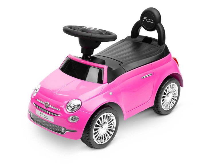 Fiat 500 Pink Ride-On Toy Caretero Toyz