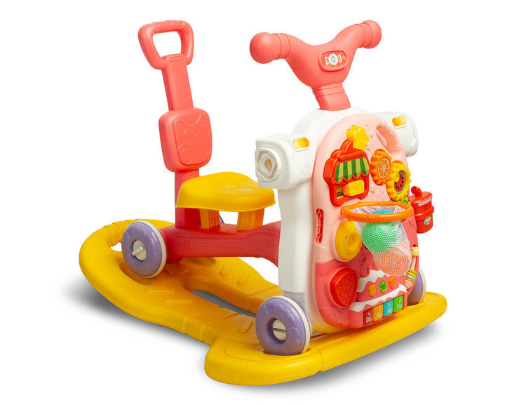 Многофункционална Проходилка 5В1 Pink Caretero Toyz