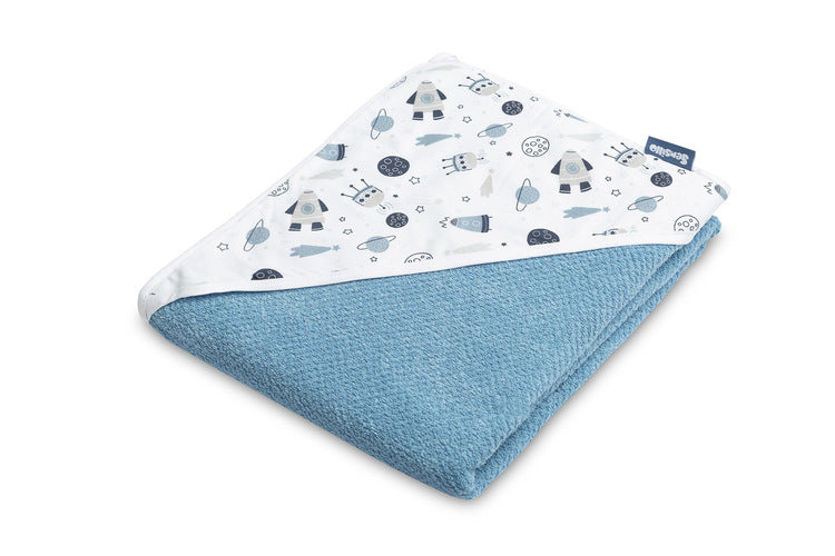 Hooded Bath Towel Denim